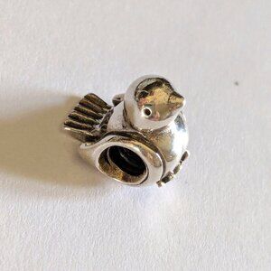 Pandora Retired Sterling Silver Bird Authentic Bird Charm